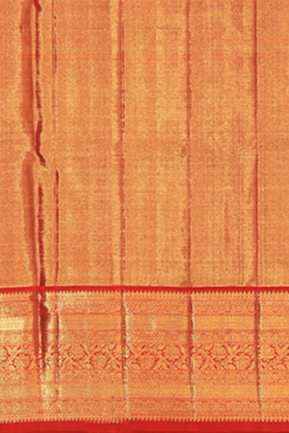 Kanchipattu Tissue Brocade Gold Saree