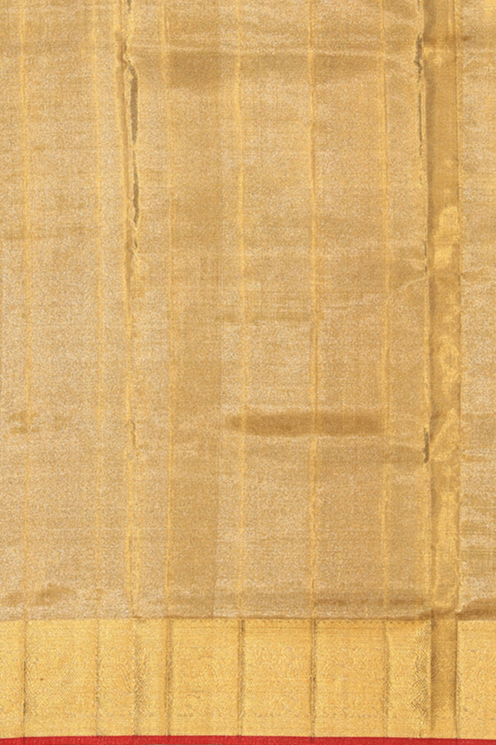 Kanchipattu Tissue Brocade Gold Saree