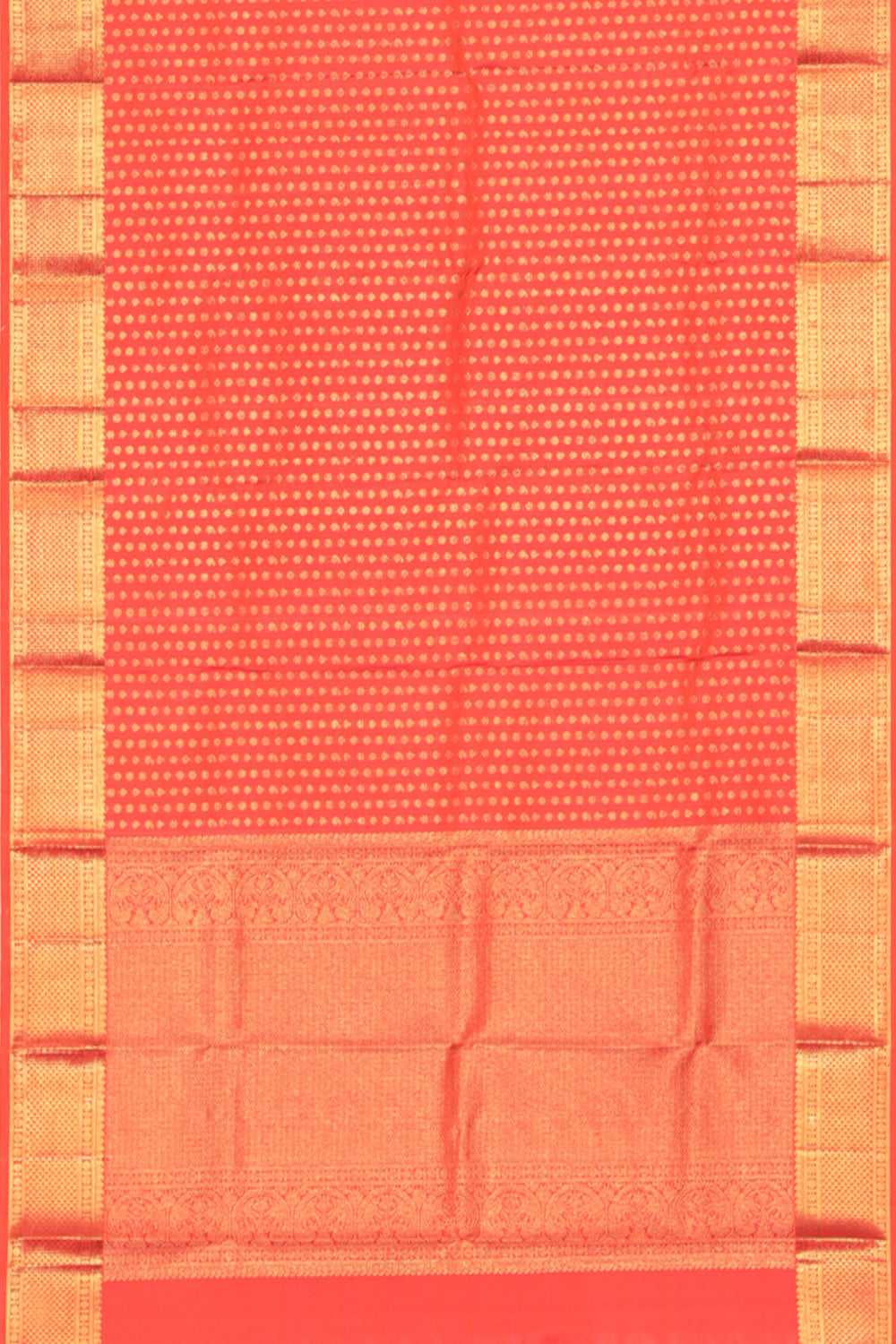 Kanchi Silk Orange Dupatta