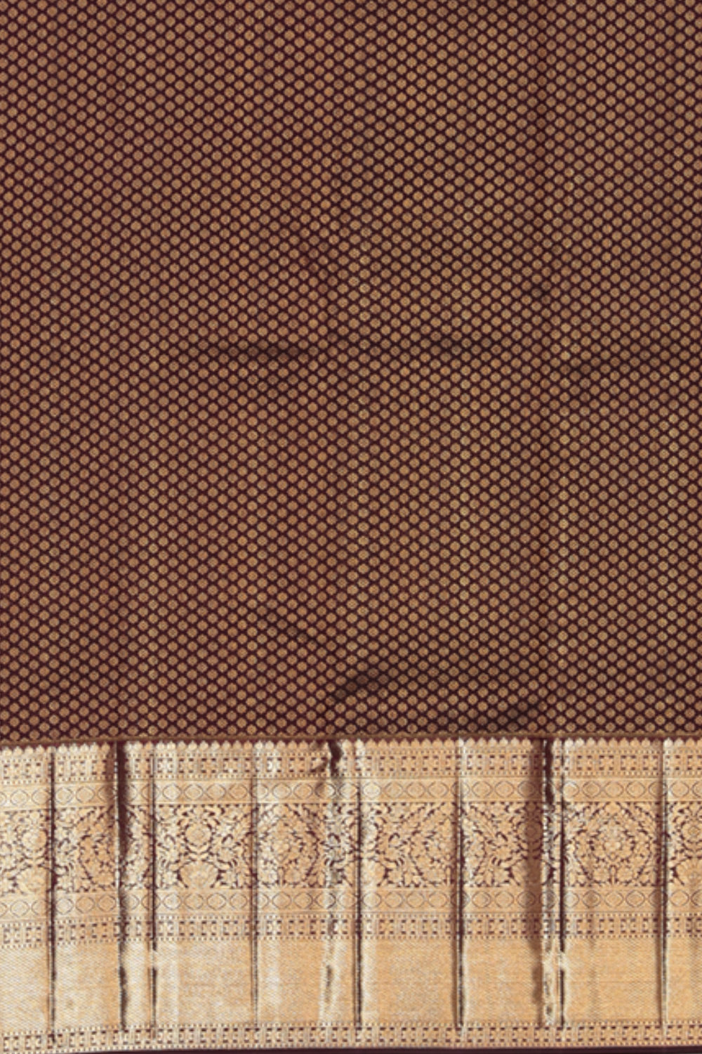 Image of Kanchipattu Tissue Brocade Violet Saree