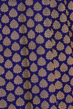 Image of Kanchipattu Brocade Purple Saree