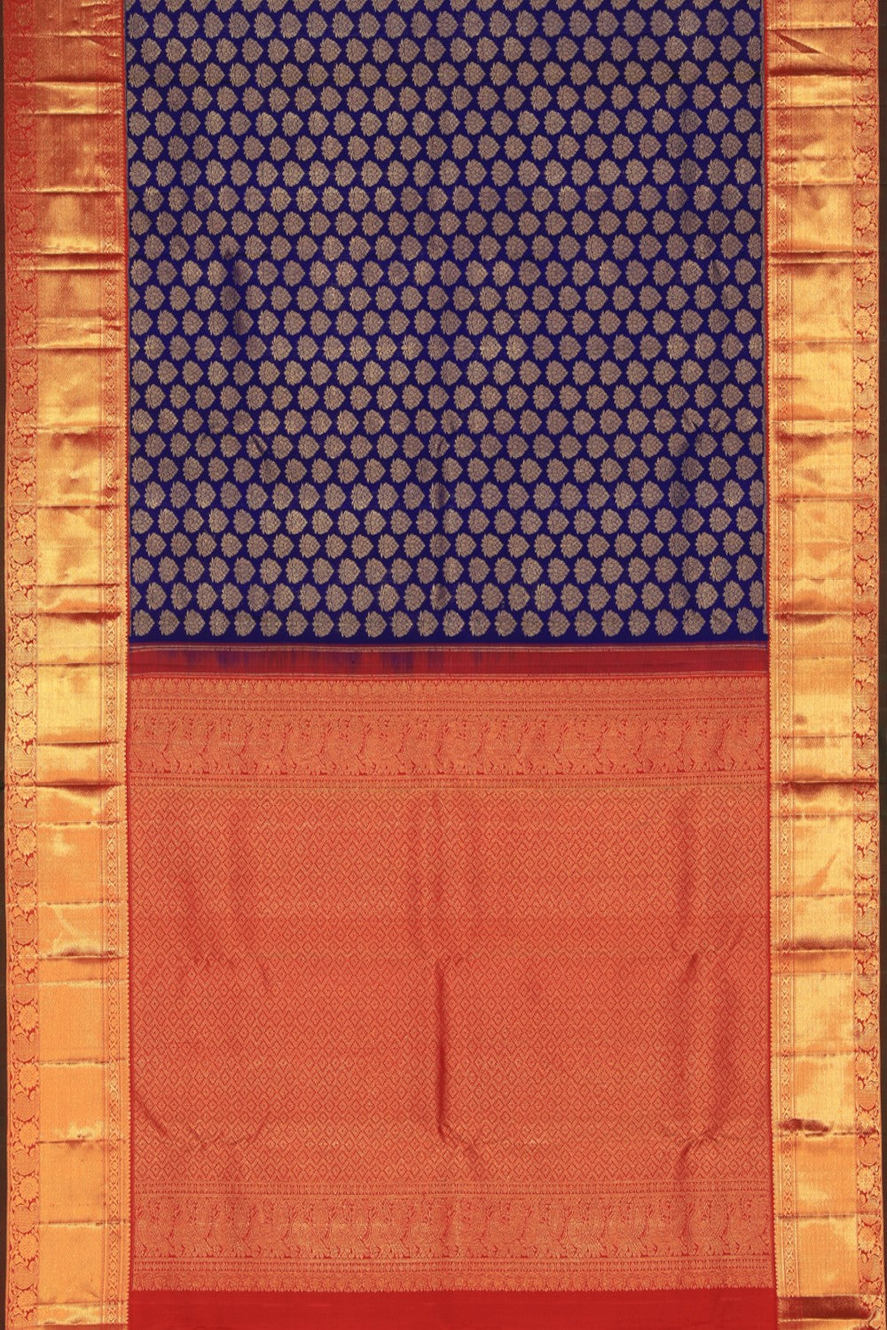 Kanchipattu Brocade Purple Saree