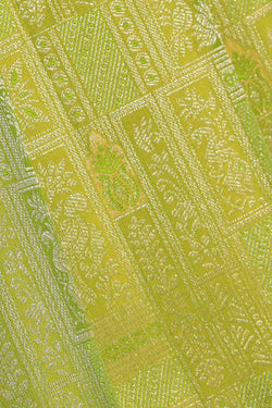 Image of Kanchipattu Brocade Green Saree