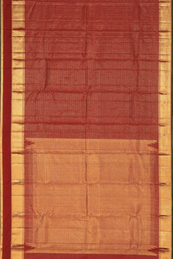 Image of Kanchipattu Brocade Red Saree