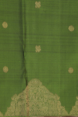 Image of Kanchi Silk Green Saree