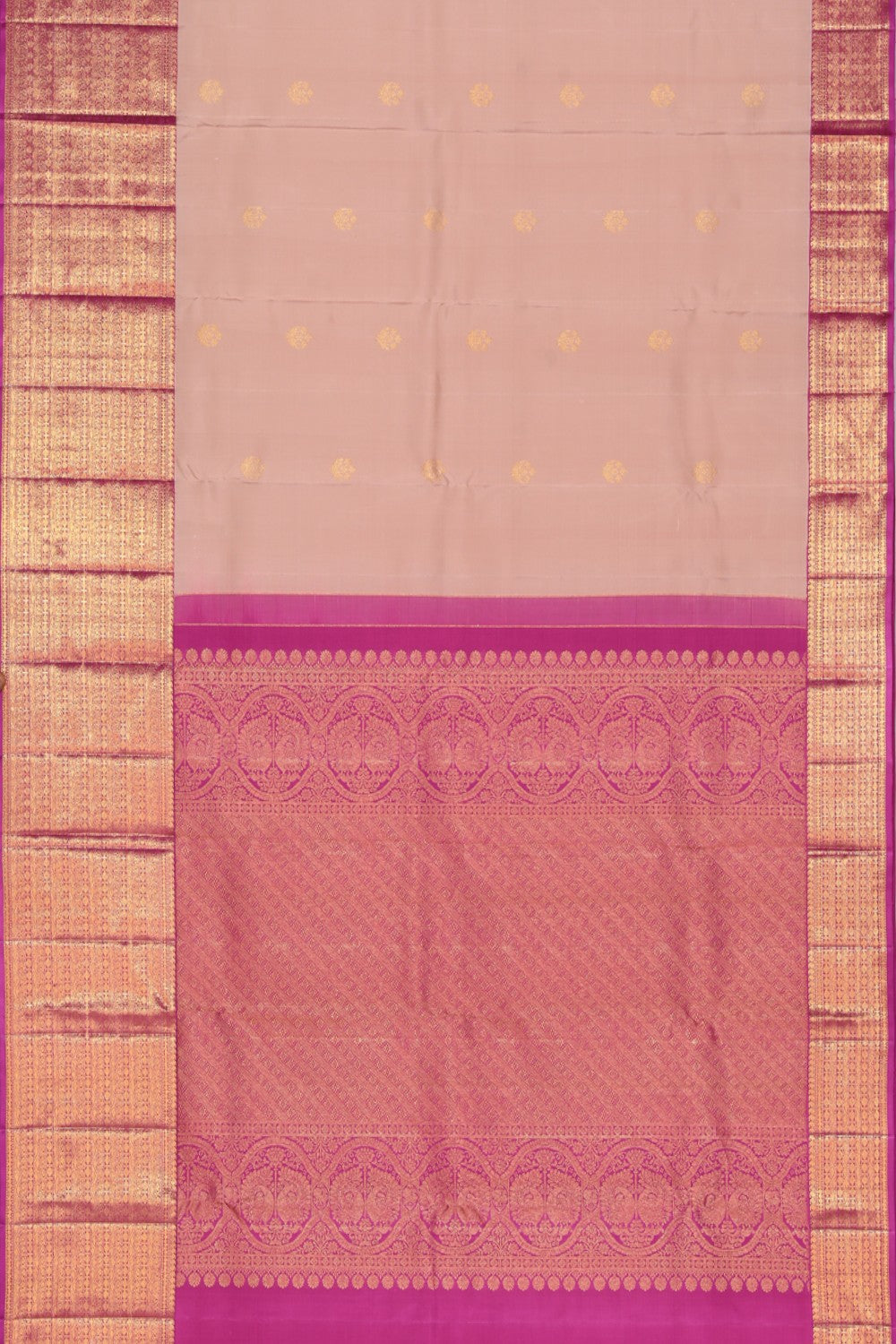 Kanchipattu Light Pink Saree