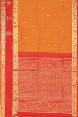 Image of South Silk Mustard Saree