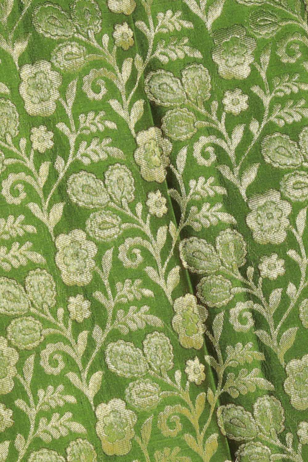 Kanchipattu Brocade Green Saree