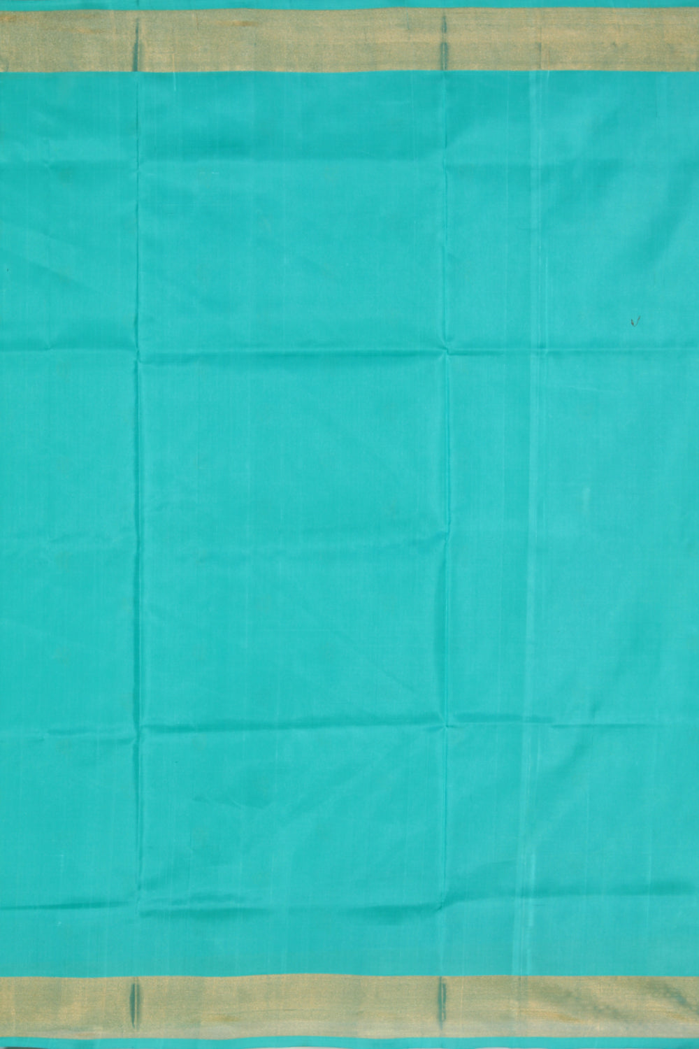 Collection of Uppada Silk Turquoise Green Saree in a gallery layout