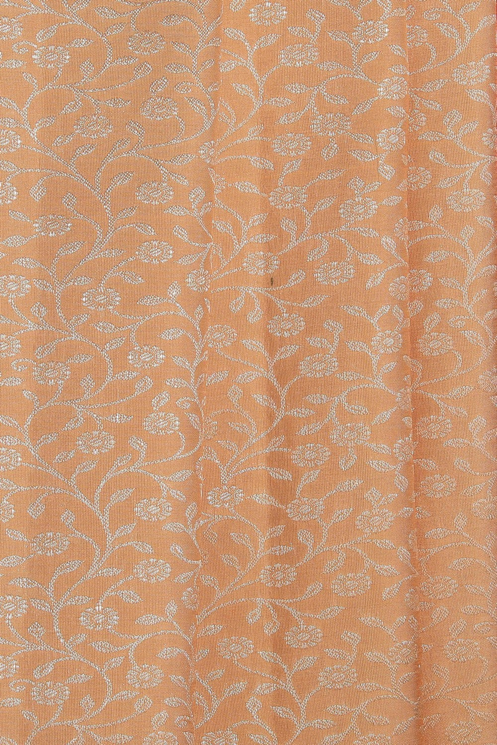 Image of Kanchipattu Brocade Beige Saree