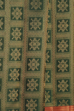 Image of Kanchipattu Brocade Green Saree