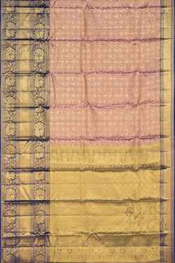 Image of Kanchipattu Brocade Pink Saree