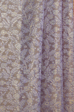 Image of Kanchipattu Brocade Grey Saree