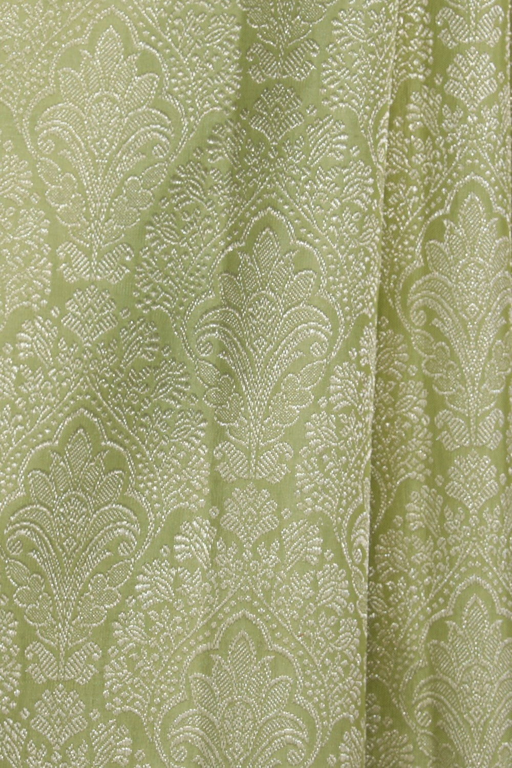 Kanchipattu Brocade Mint Green Saree