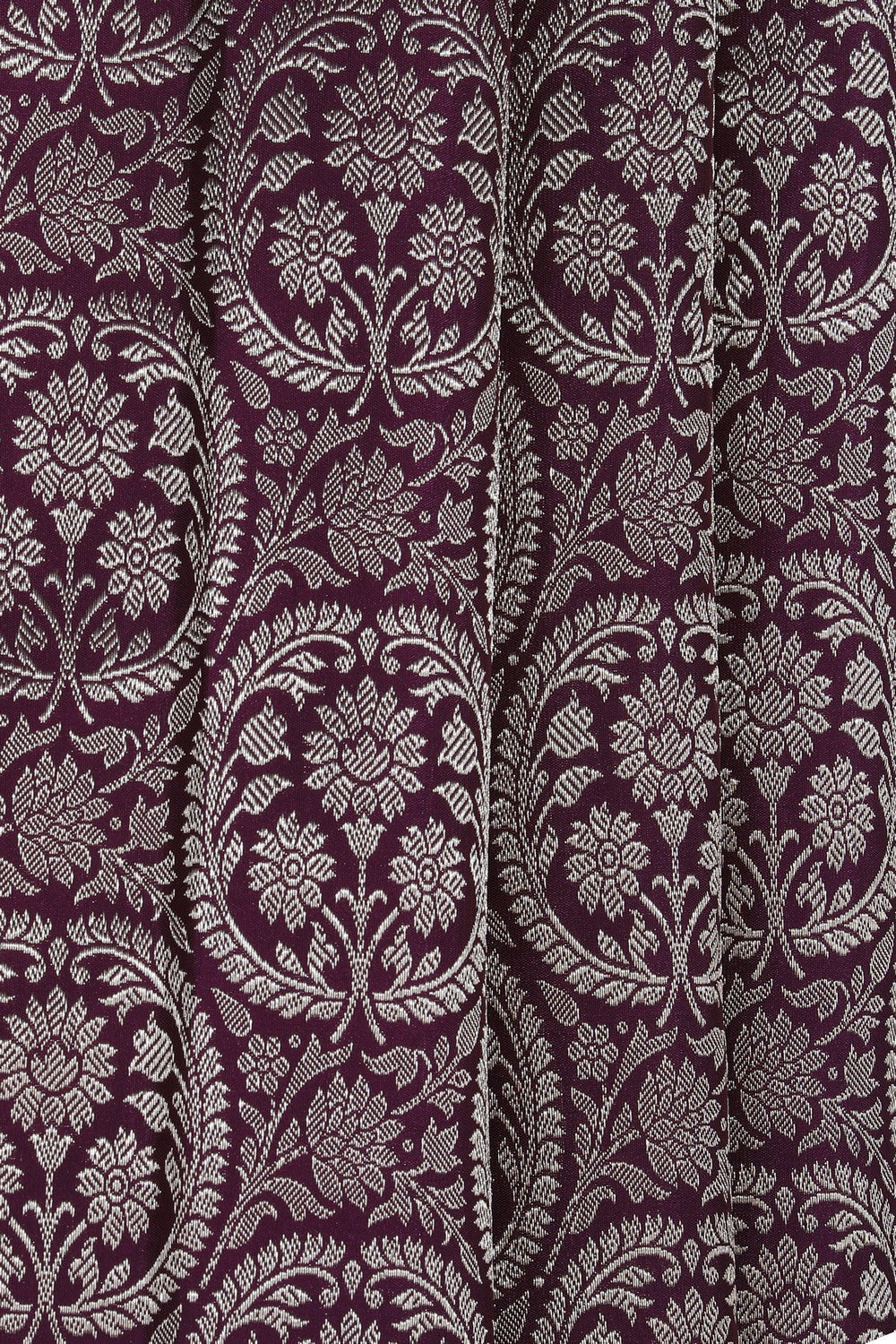 Kanchipattu Brocade Violet Saree