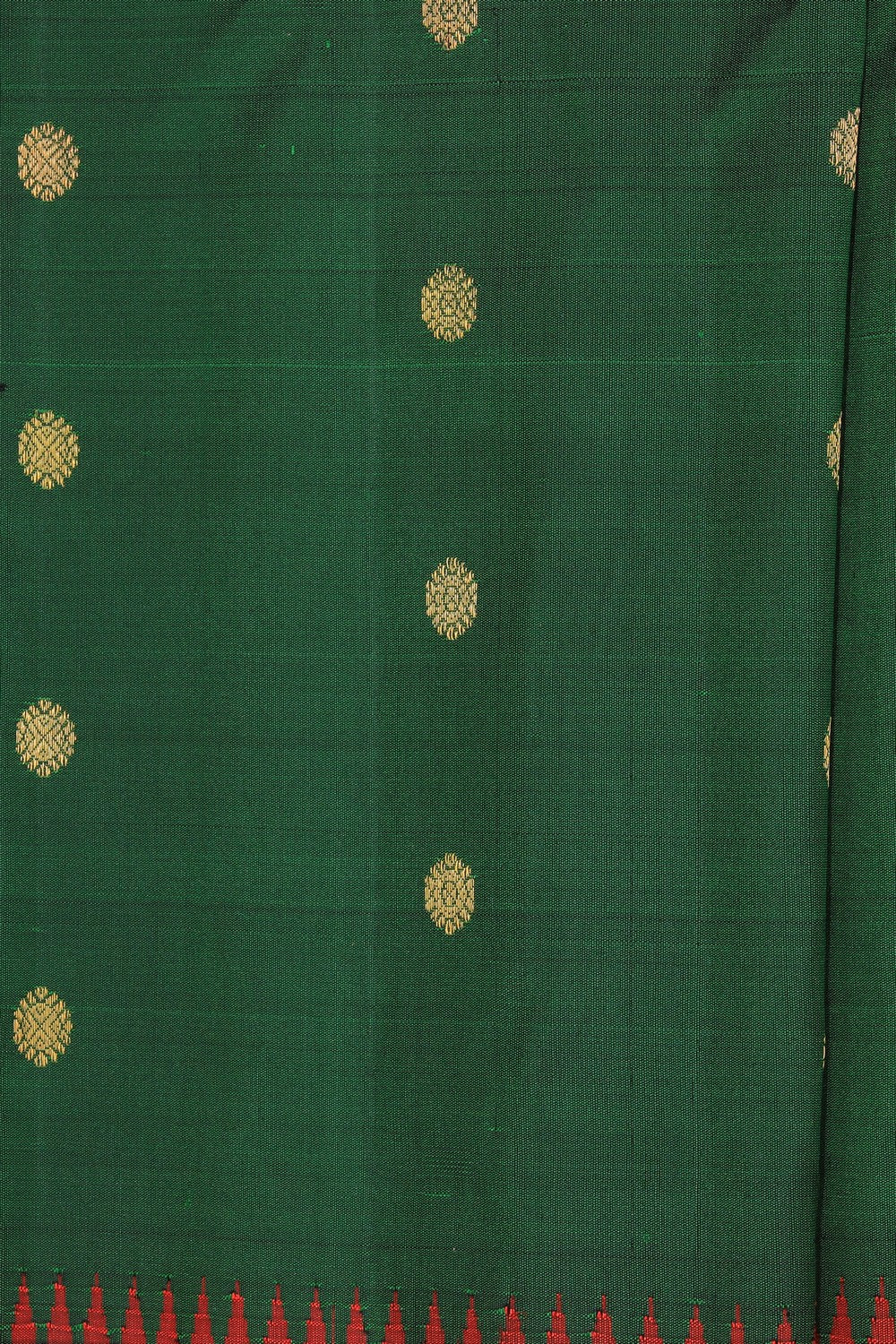 Gadwal Silk Green Saree