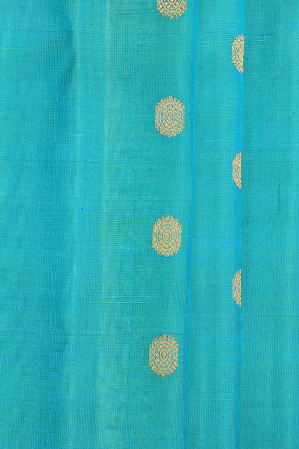 Gadwal Sea Green Saree