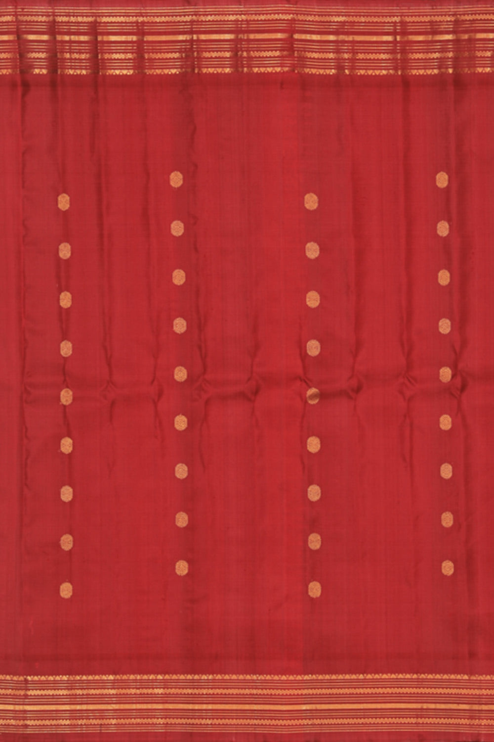 Image of Gadwal Sea Green Saree