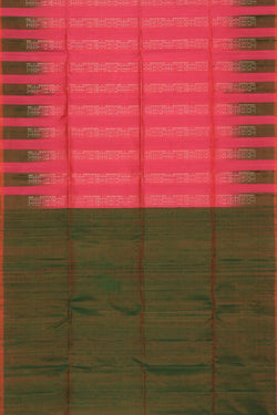 Collection of South Dupion Silk Pink Saree in a gallery layout