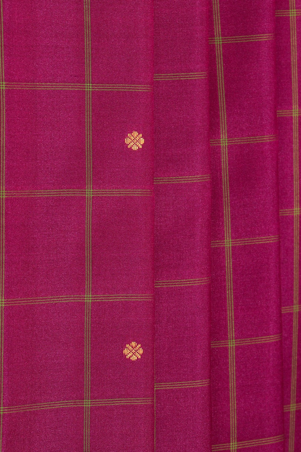 Gadwal Silk Plum Violet Saree