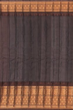 Image of Gadwal Silk Purple Saree