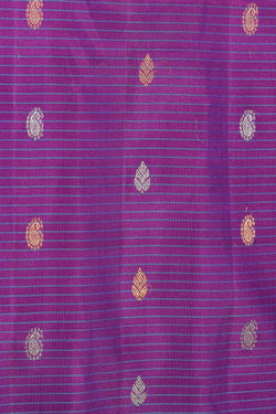 Image of Gadwal Silk Violet Saree