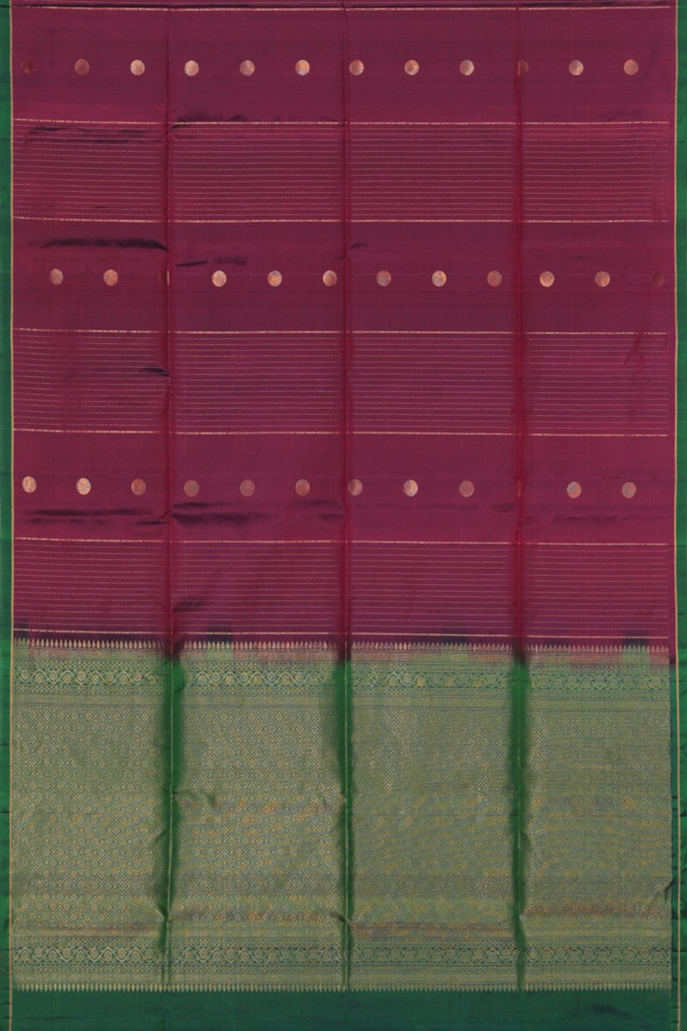 Collection of South Silk Violet Saree in a gallery layout