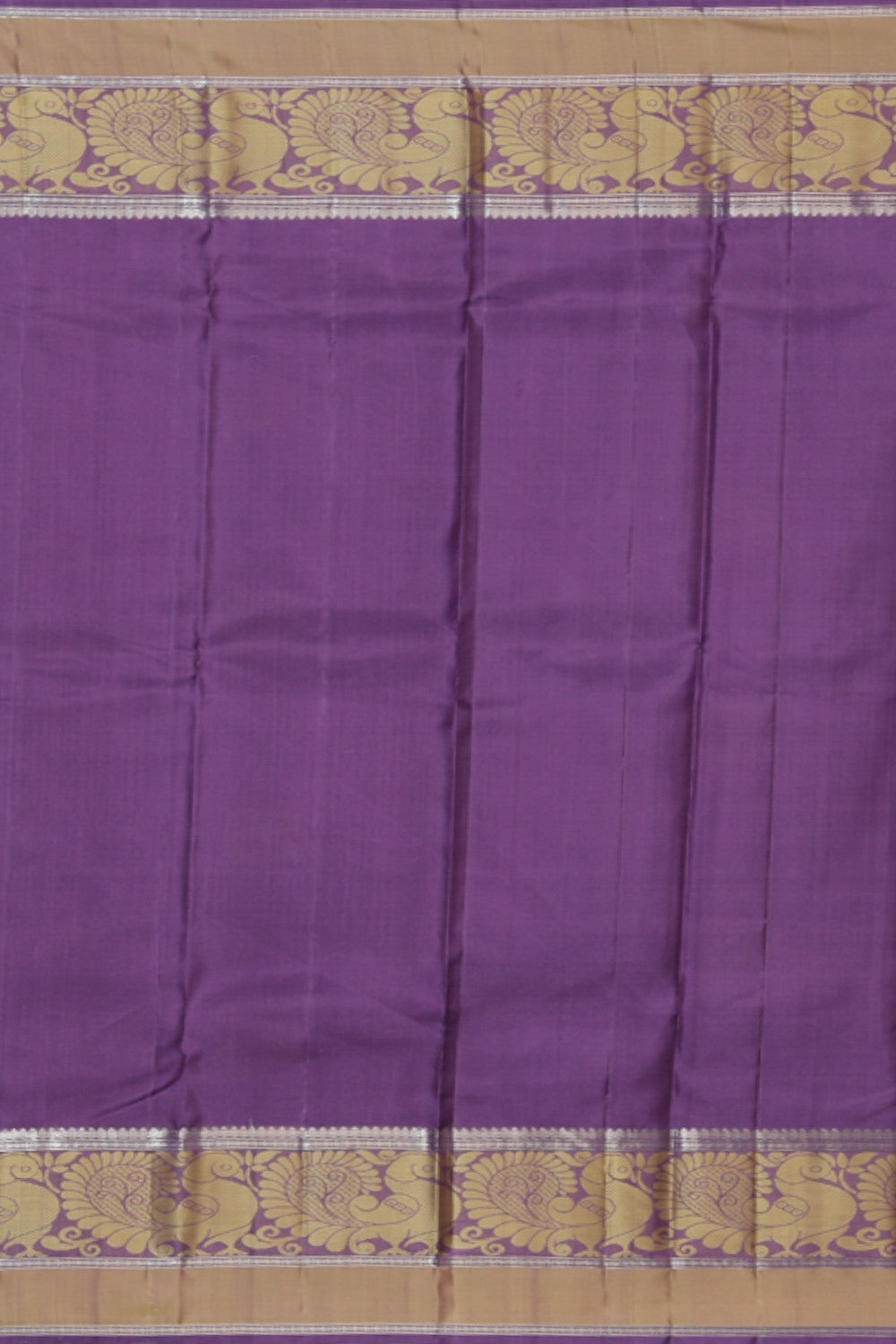 Image of South Silk Purple Saree