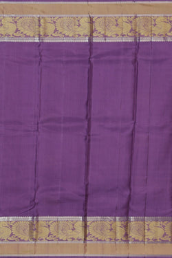 Collection of South Silk Purple Saree in a gallery layout