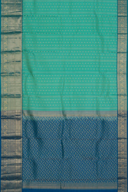 Image of South Silk Sea Green Saree