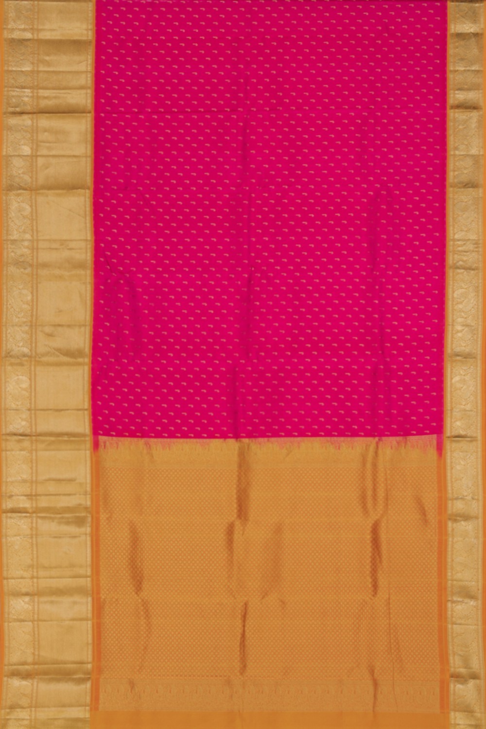 Collection of South Silk Pink Saree in a gallery layout