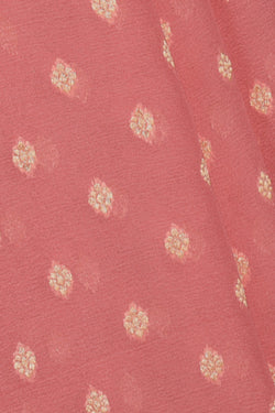 Collection of Banarasi Georgette Light Pink Saree in a gallery layout