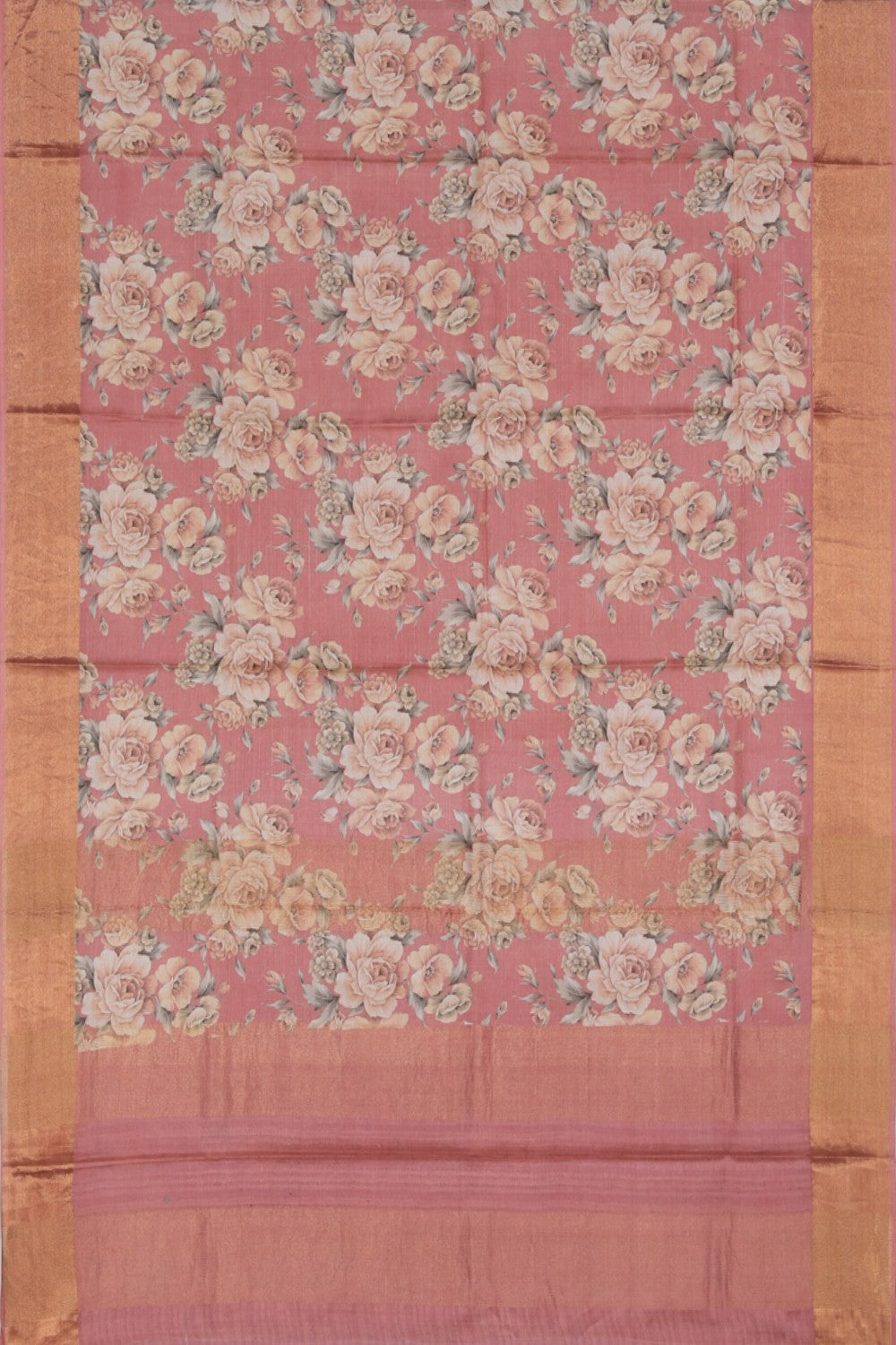 Collection of Tussar Silk Pink Saree in a gallery layout