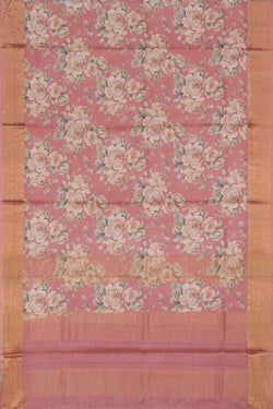 Collection of Tussar Silk Pink Saree in a gallery layout