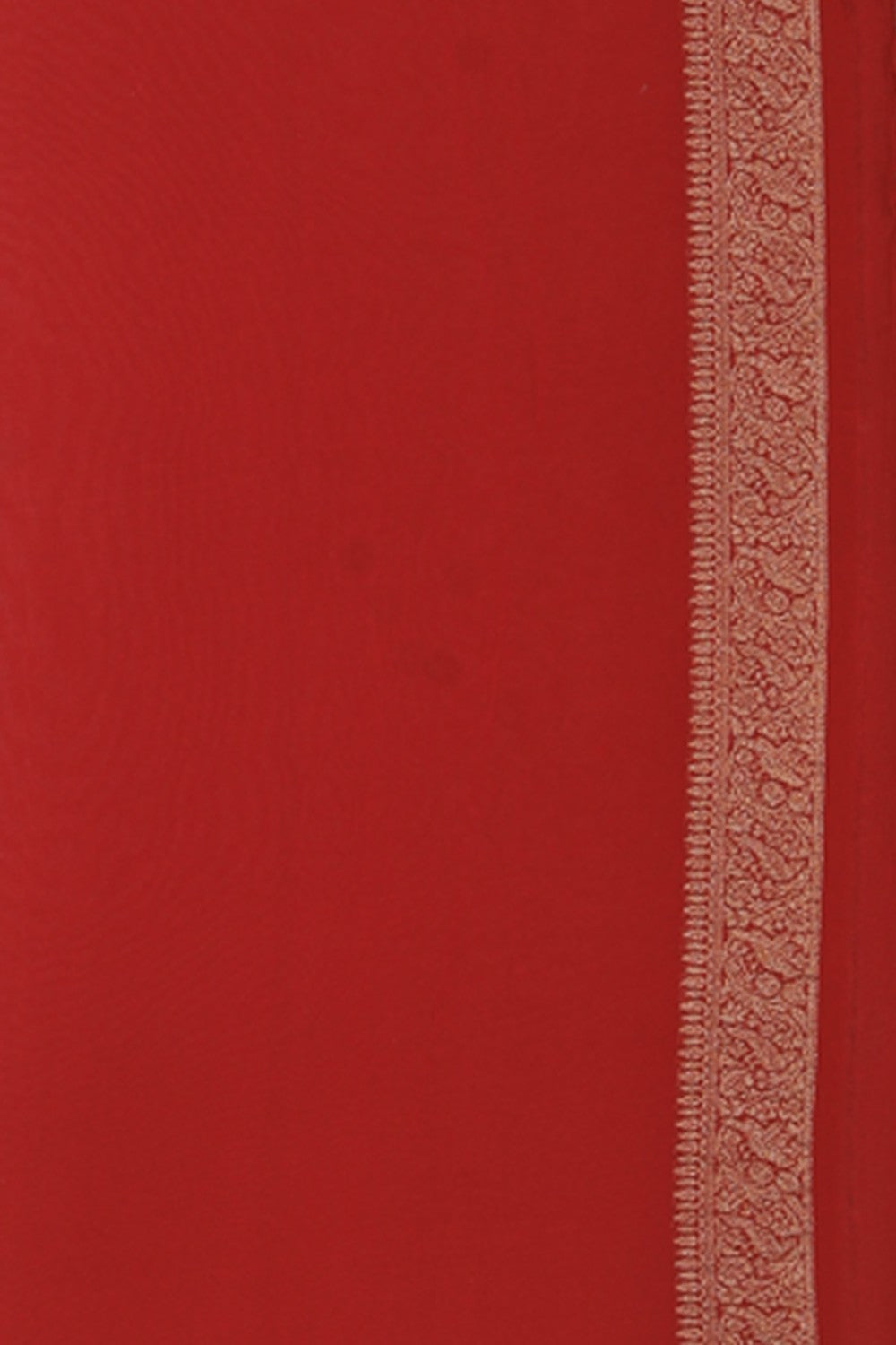 Image of Banarasi Georgette Bottle Green Saree