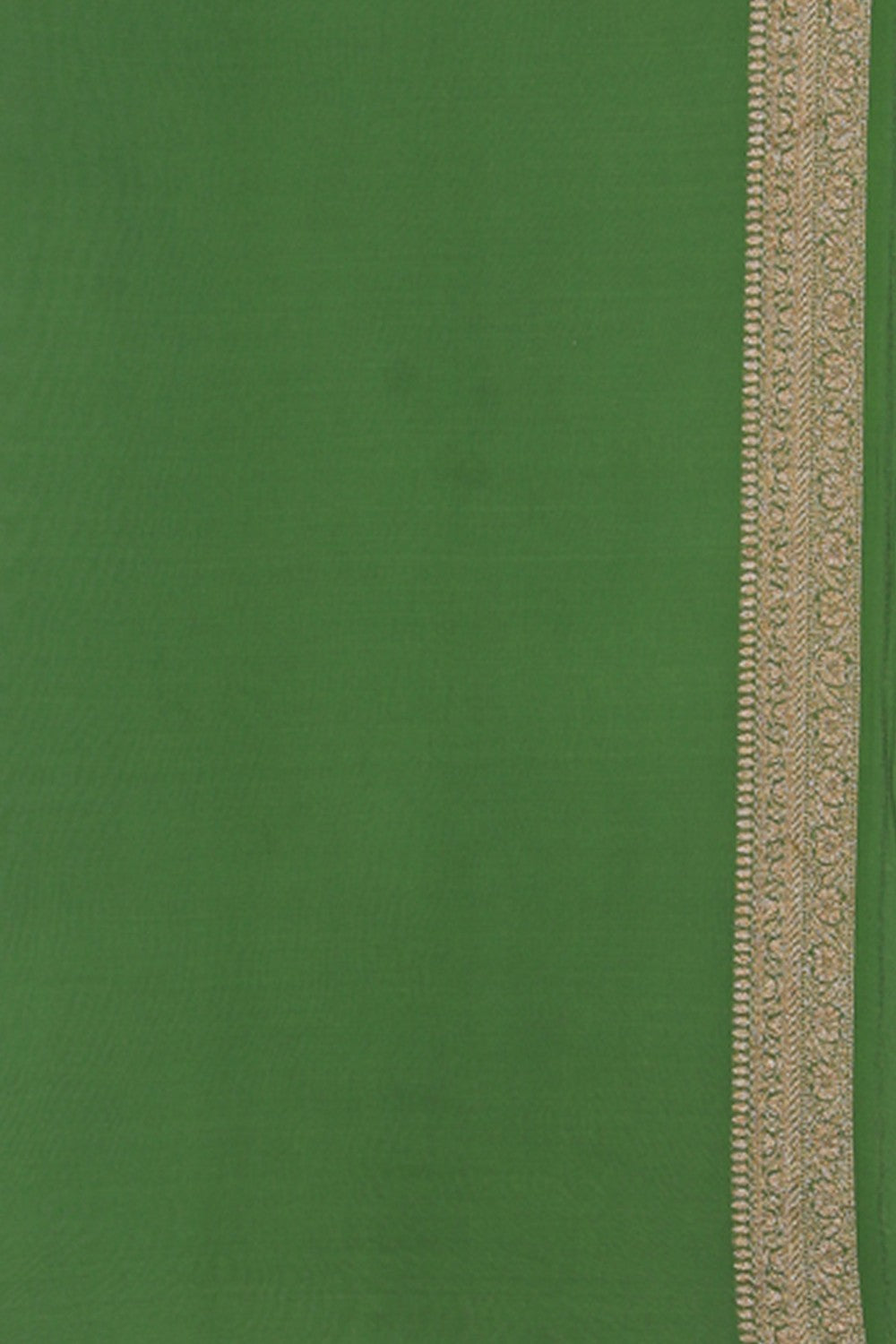 Collection of Banarasi Georgette Green Saree in a gallery layout