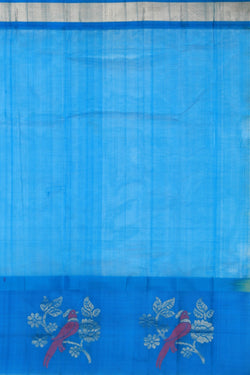 Image of Kuppadam Sea Green Saree