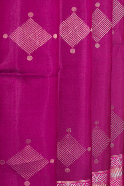 Collection of South Silk Orchid Violet Saree in a gallery layout