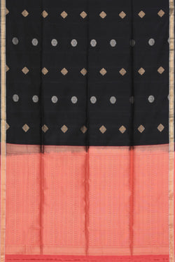 Collection of South Silk Black Saree in a gallery layout