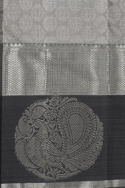 Image of South Silk Grey Saree