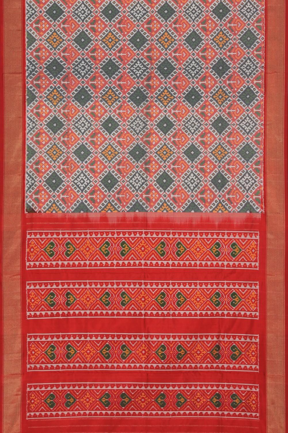 Pochampally Ikat Silk Saree