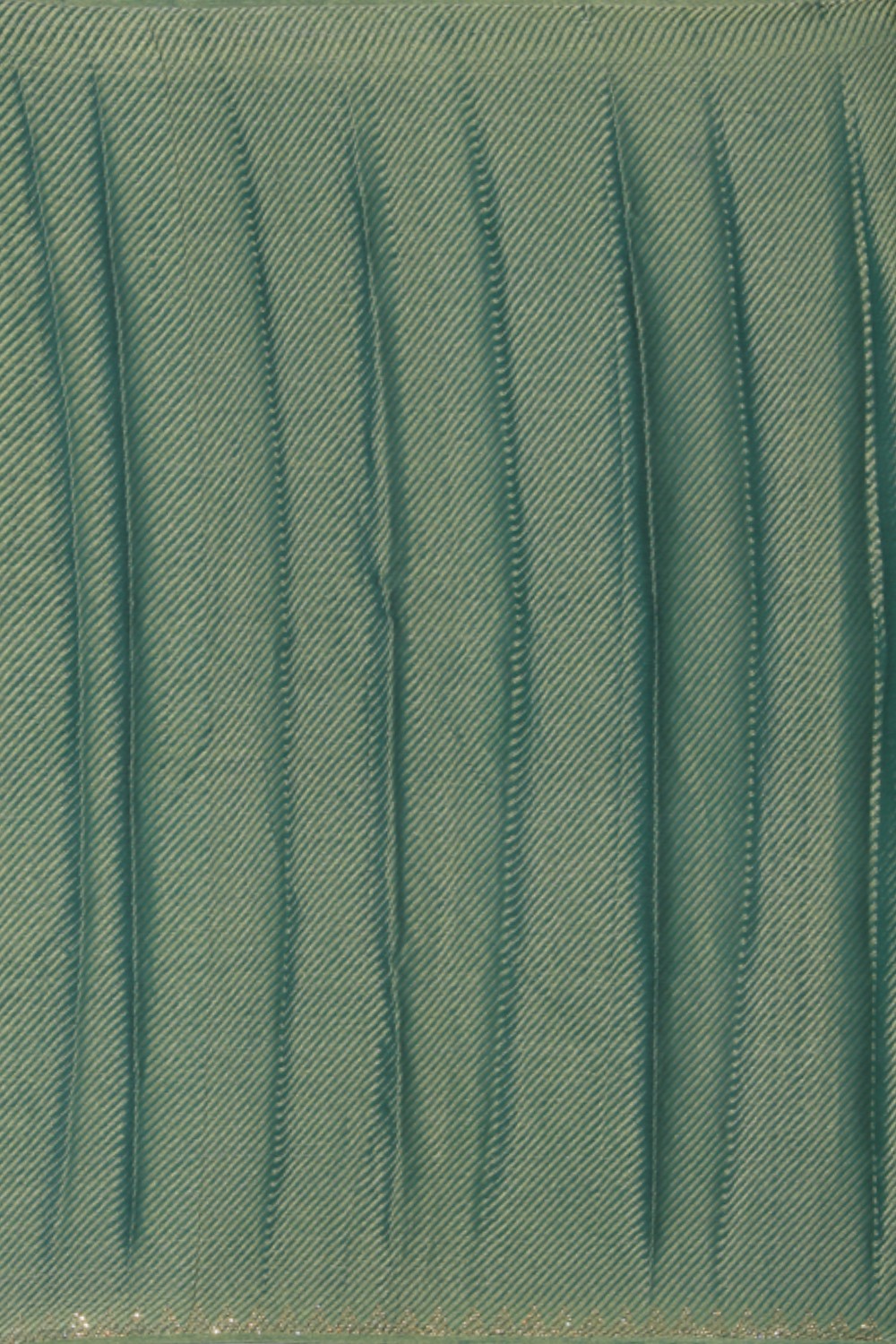 Chiffon Bottle Green Saree