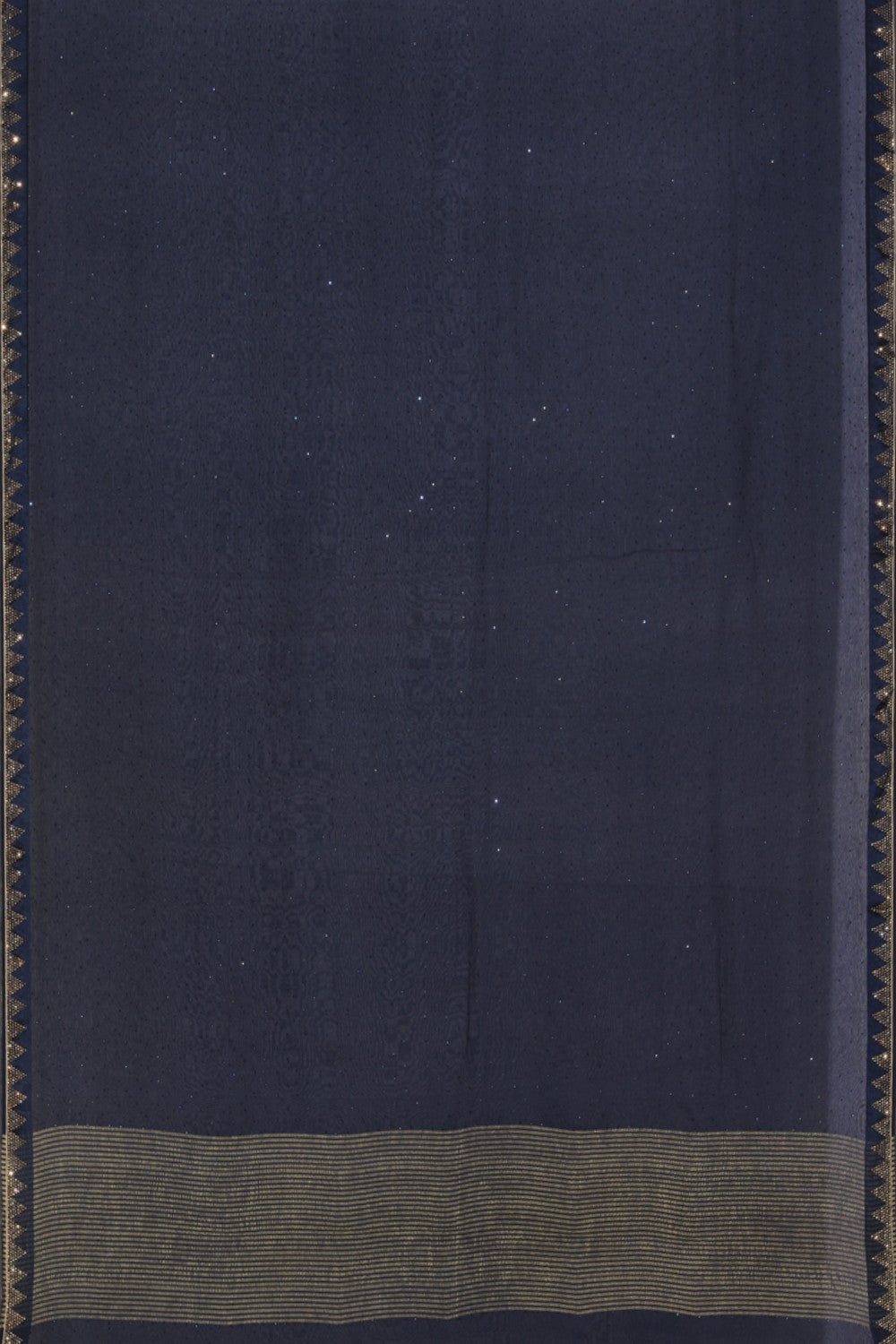 Collection of Chiffon Navy Blue Saree in a gallery layout