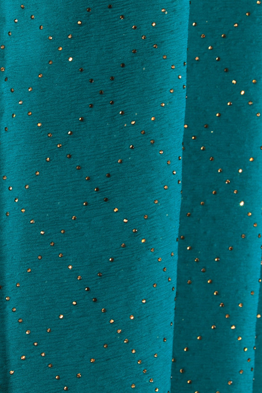 Collection of Chiffon Teal Green Saree in a gallery layout