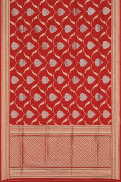 Collection of Banarasi Silk Red Saree in a gallery layout