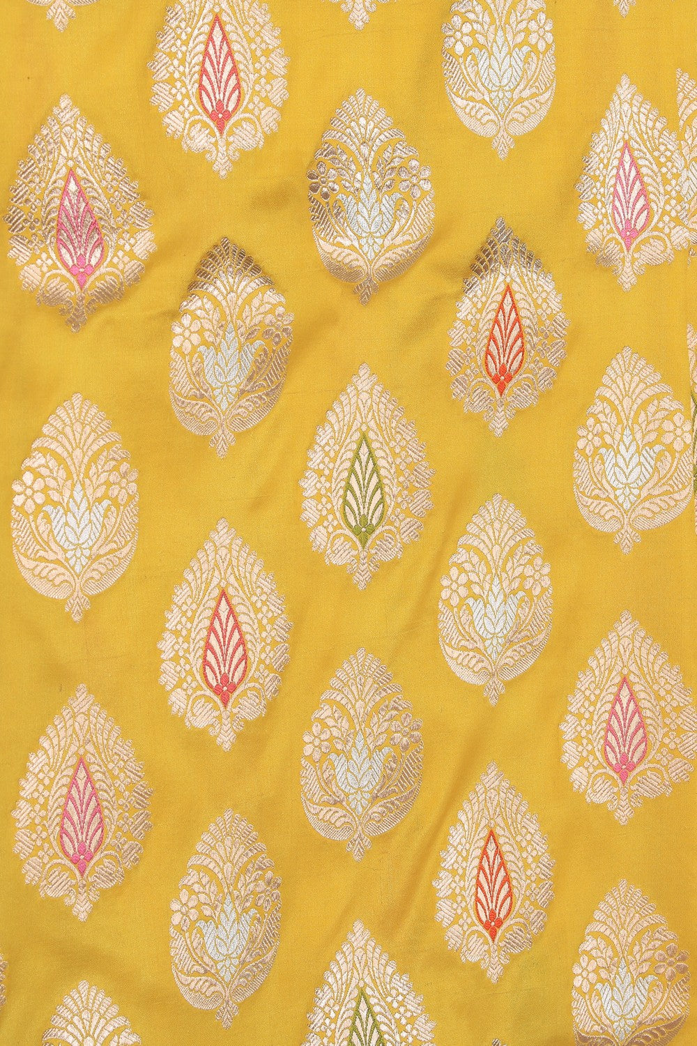 Banarasi Silk Yellow Saree