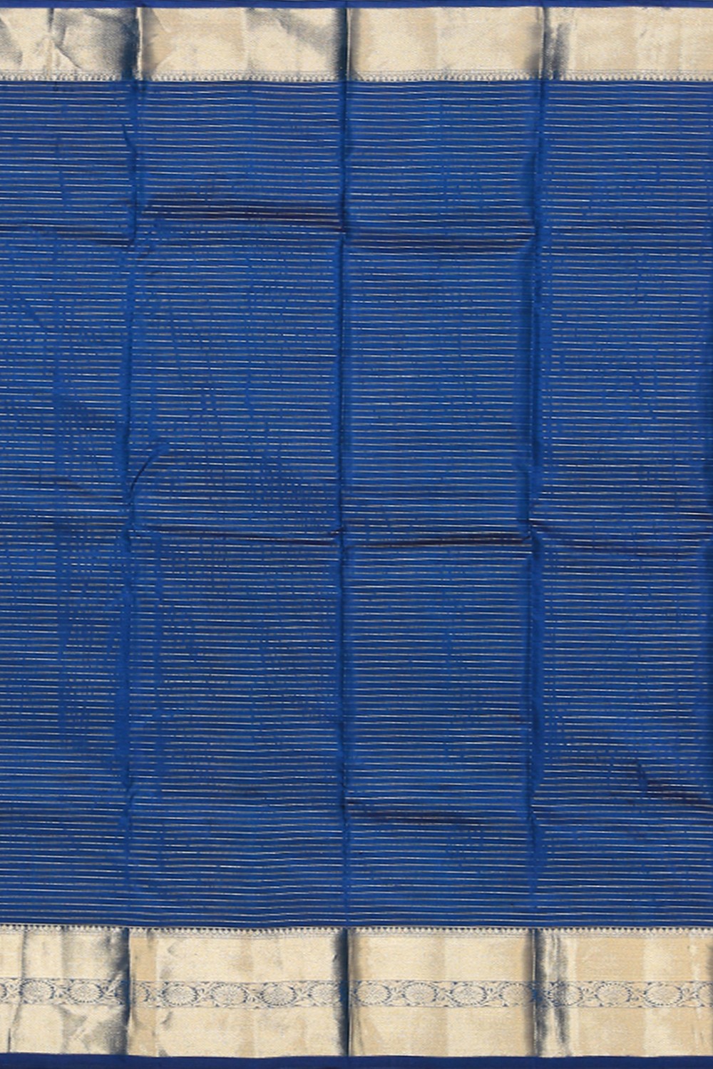 Kanchi Silk Blueberry Blue Saree