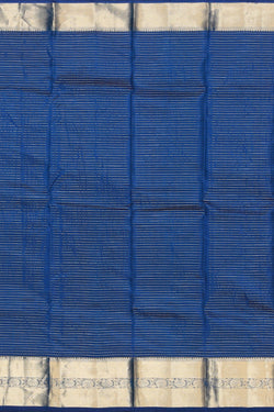 Image of Kanchi Silk Blueberry Blue Saree