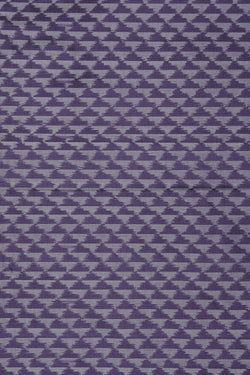 Image of Pochampally Ikat Silk Purple Saree