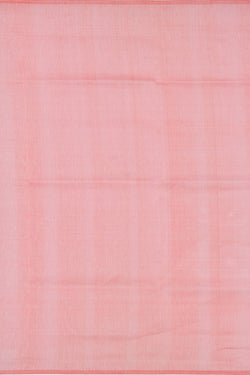 Collection of Pochampally Ikat Linen-Silk Pink Saree in a gallery layout